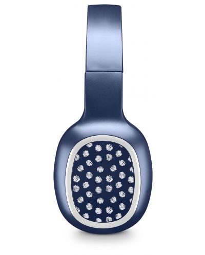 Ασύρματα ακουστικά Cellularline - MS Basic Shiny Pois, μπλε - 2